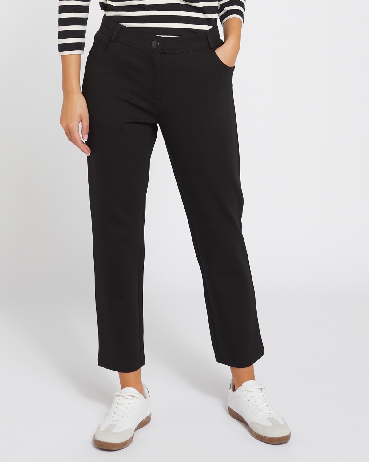 Dunnes Stores  Black Ponte Trousers