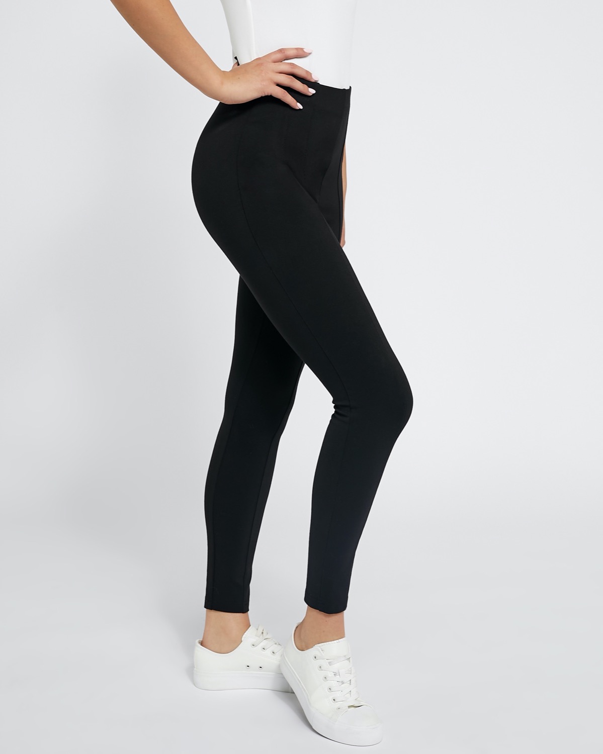 High Waist stretch leggings with waist trainer – Gorgeous Clientele VIP