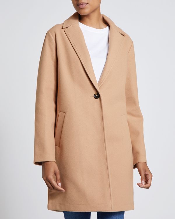 Single Breasted Tailored Coat