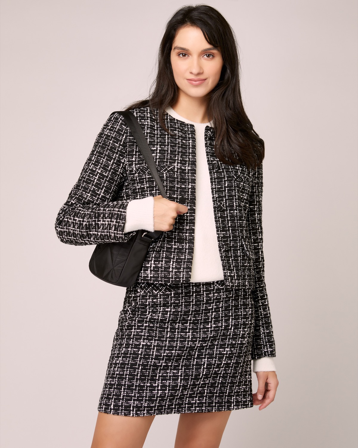 Dunnes Stores | Black Boucle Jacket