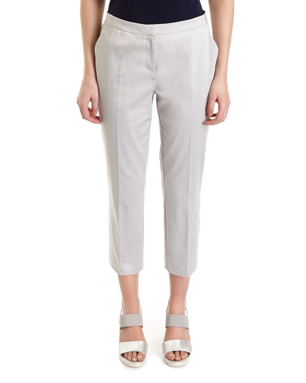 Cotton Rich Cropped Trousers