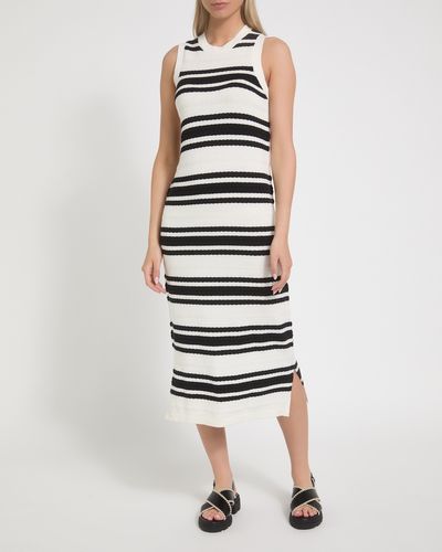 Stripe Long Knitted Dress