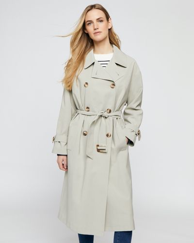 Doubled Breasted Trench Coat