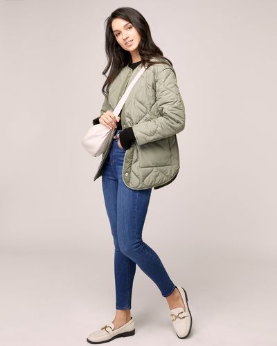 Quilted Short Reversible Jacket thumbnail