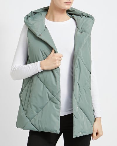 Mid Padded Quilted Gilet