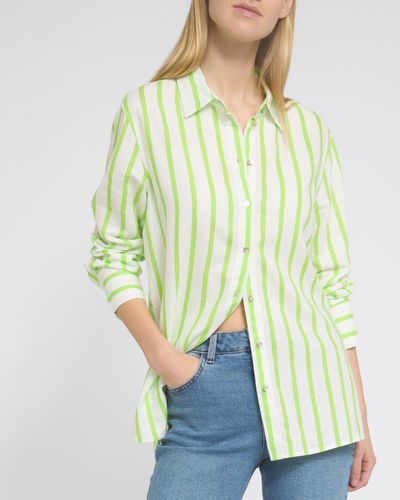 Stripe Linen Mix Shirt thumbnail
