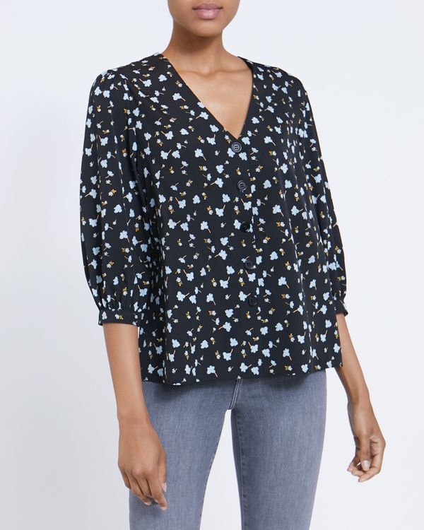 Button Front Top