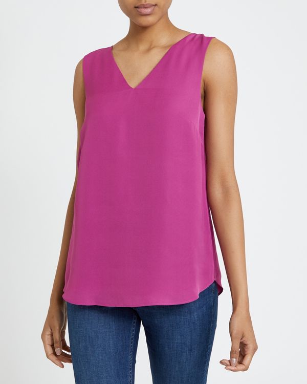 Dunnes Stores | Purple Shell Cami Top