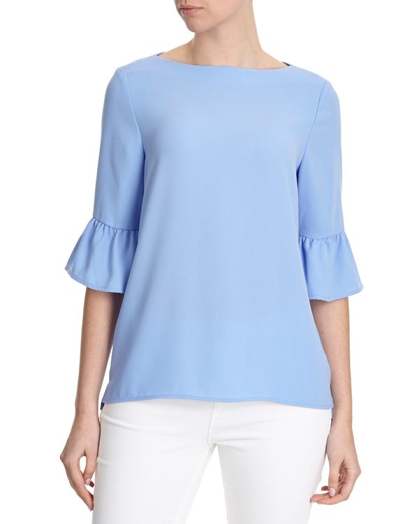 Frilled Sleeve Top