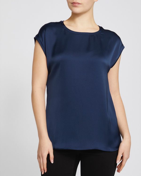 Woven Front Top