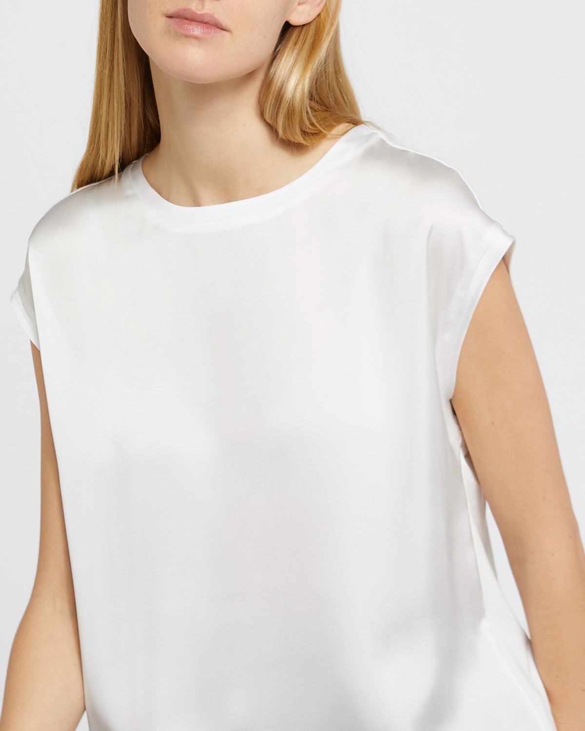 Dunnes Stores  Ivory Thermal Vest Top