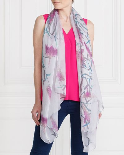 Gallery Grey Floral Scarf thumbnail