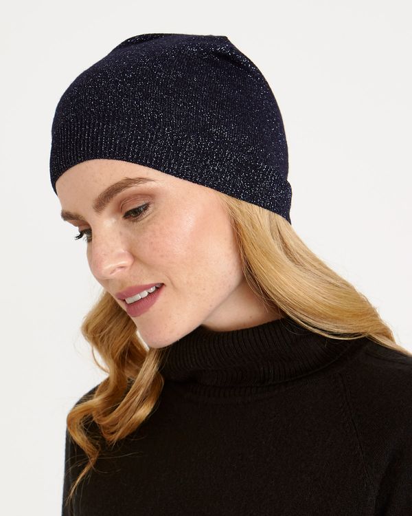Gallery Lurex Knit Hat