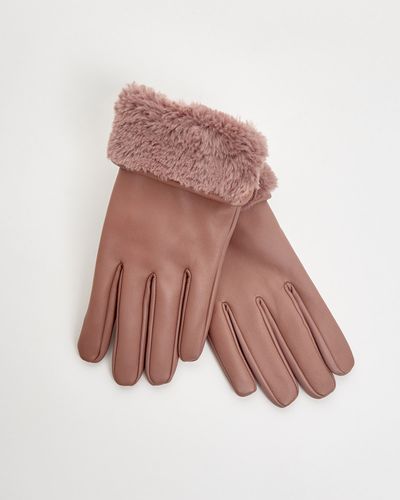 Gallery Fur Trim Gloves thumbnail