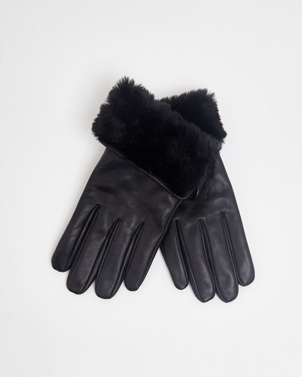 Gallery Fur Trim Gloves