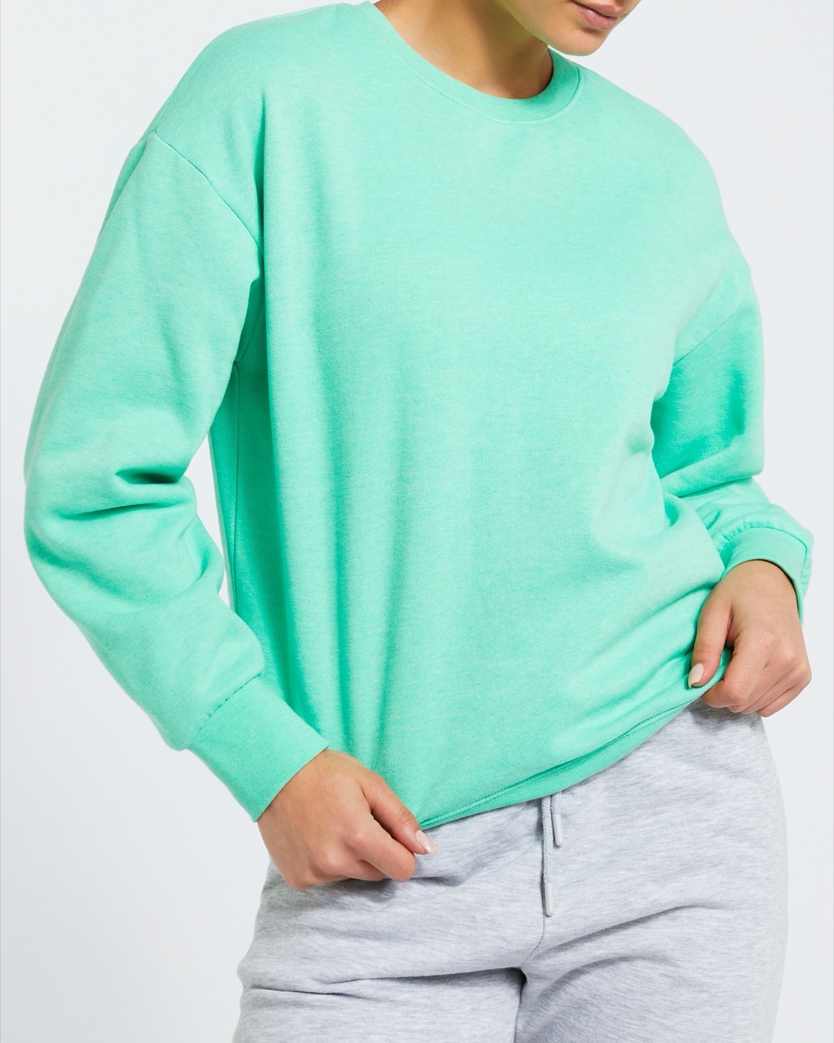 Dunnes Stores | Green Crew Neck Sweatshirt
