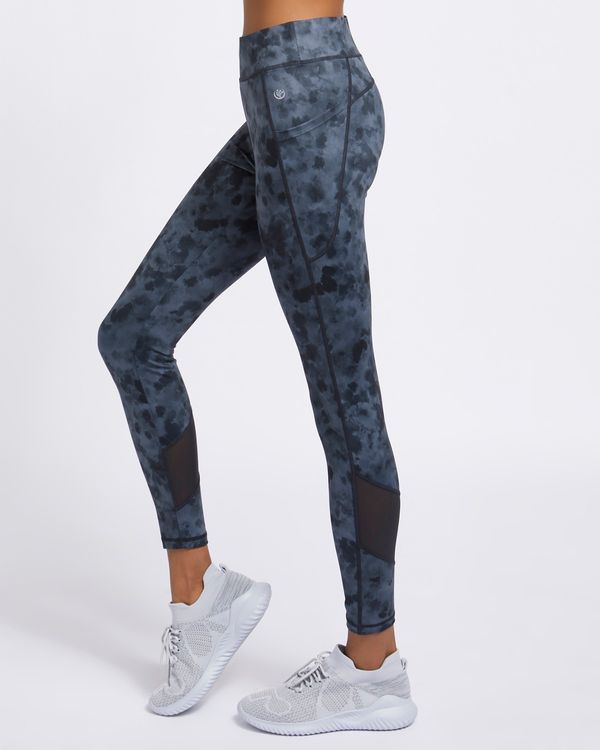 Dunnes Stores | Grey Marble All-Over Print Leggings