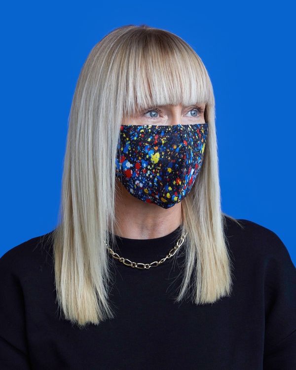 Helen Steele Splatter Print Face Covering