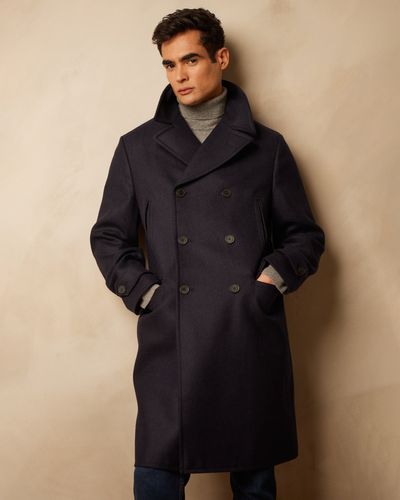 Paul Costelloe Living Double Breasted Overcoat