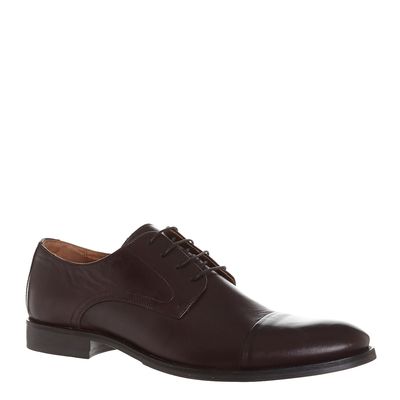Paul Costelloe Living Brown Derby Shoes thumbnail