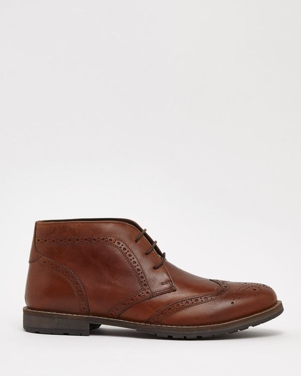 Paul Costelloe Living Leather Brogue Boots