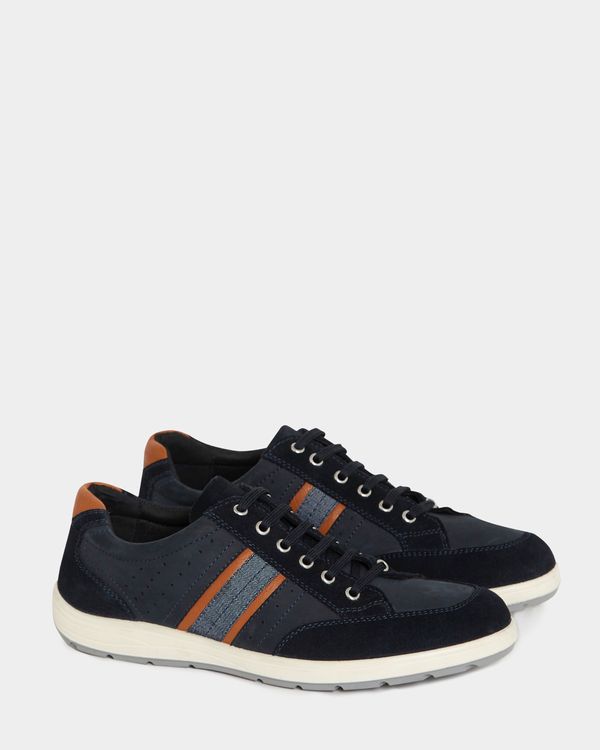 Dunnes Stores | Navy Paul Costelloe Living Navy Suede Trainers