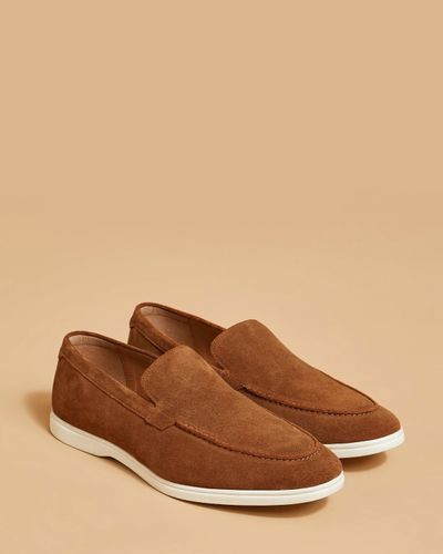 Paul Costelloe Living Suede Loafer
