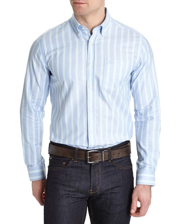 Paul Costelloe Living Slim Fit Oxford Stripe Shirt