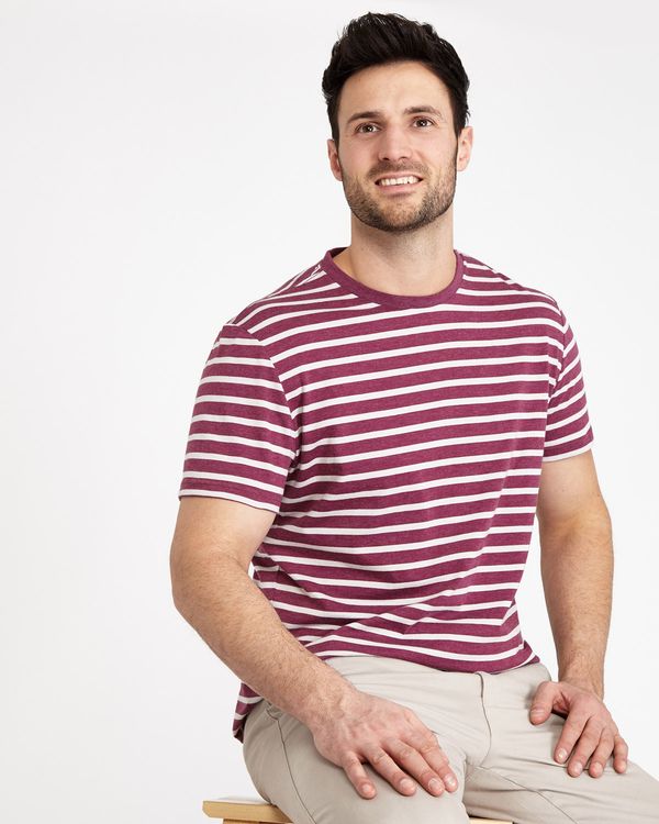 Paul Costelloe Living Marl Stripe T-Shirt