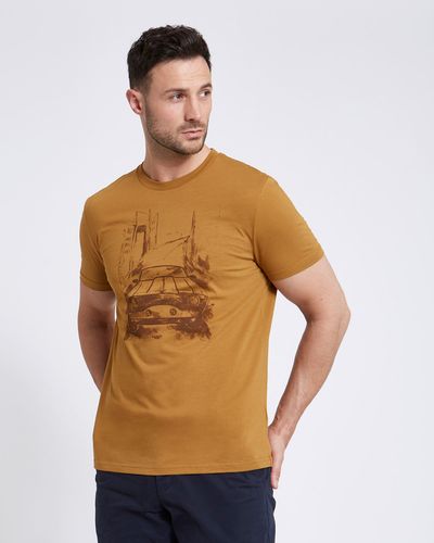 Paul Costelloe Living Mustard Printed T-Shirt thumbnail