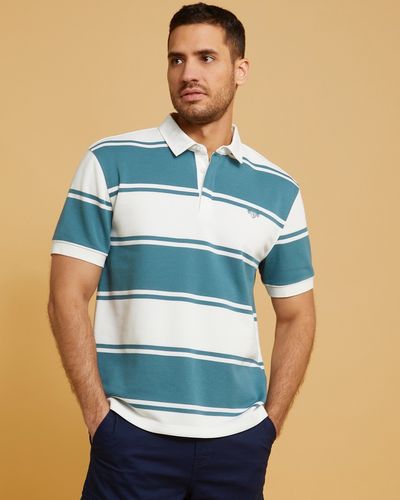 Paul Costelloe Living Stripe Pique Polo Shirt
