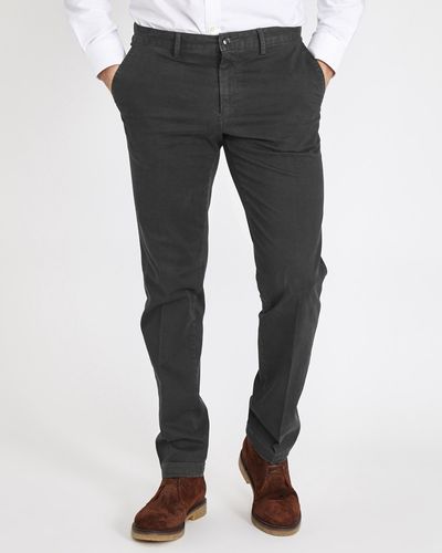 Paul Costelloe Living Straight Fit Stretch Textured Trouser thumbnail