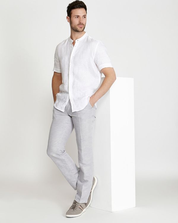 Paul Costelloe Living Linen Mix Trousers (Made in Spain)