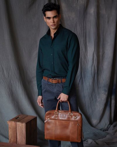 Paul Costelloe Living Leather City Briefcase thumbnail