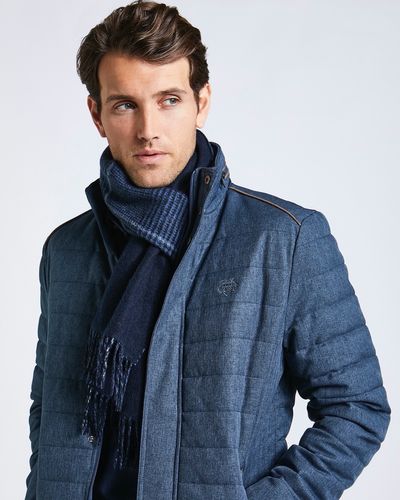 Paul Costelloe Living Boxed Double Faced Wool Scarf thumbnail