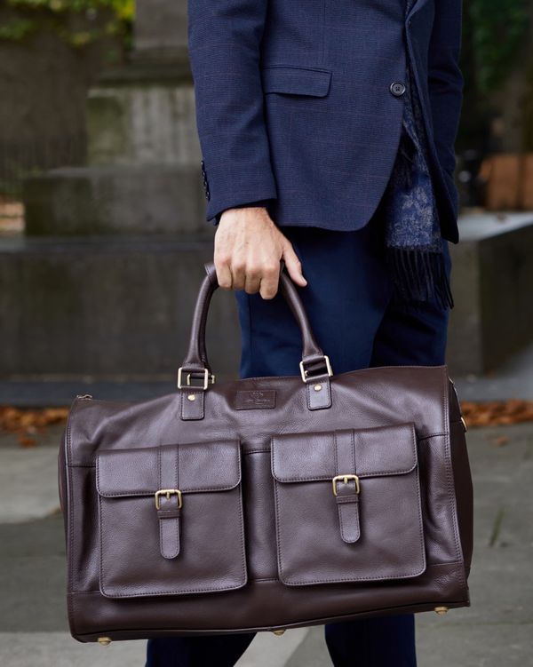Paul Costelloe Living Leather Holdall Bag