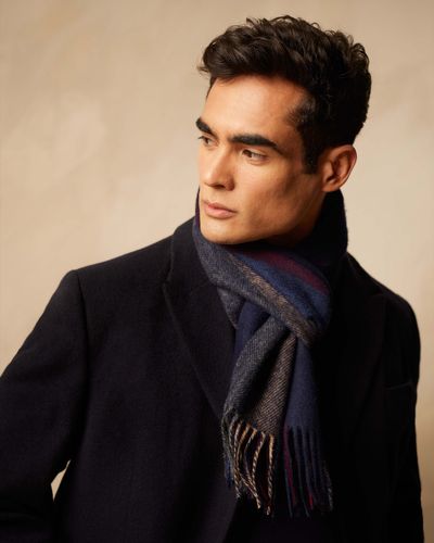 Paul Costelloe Living Double Faced Wool Scarf