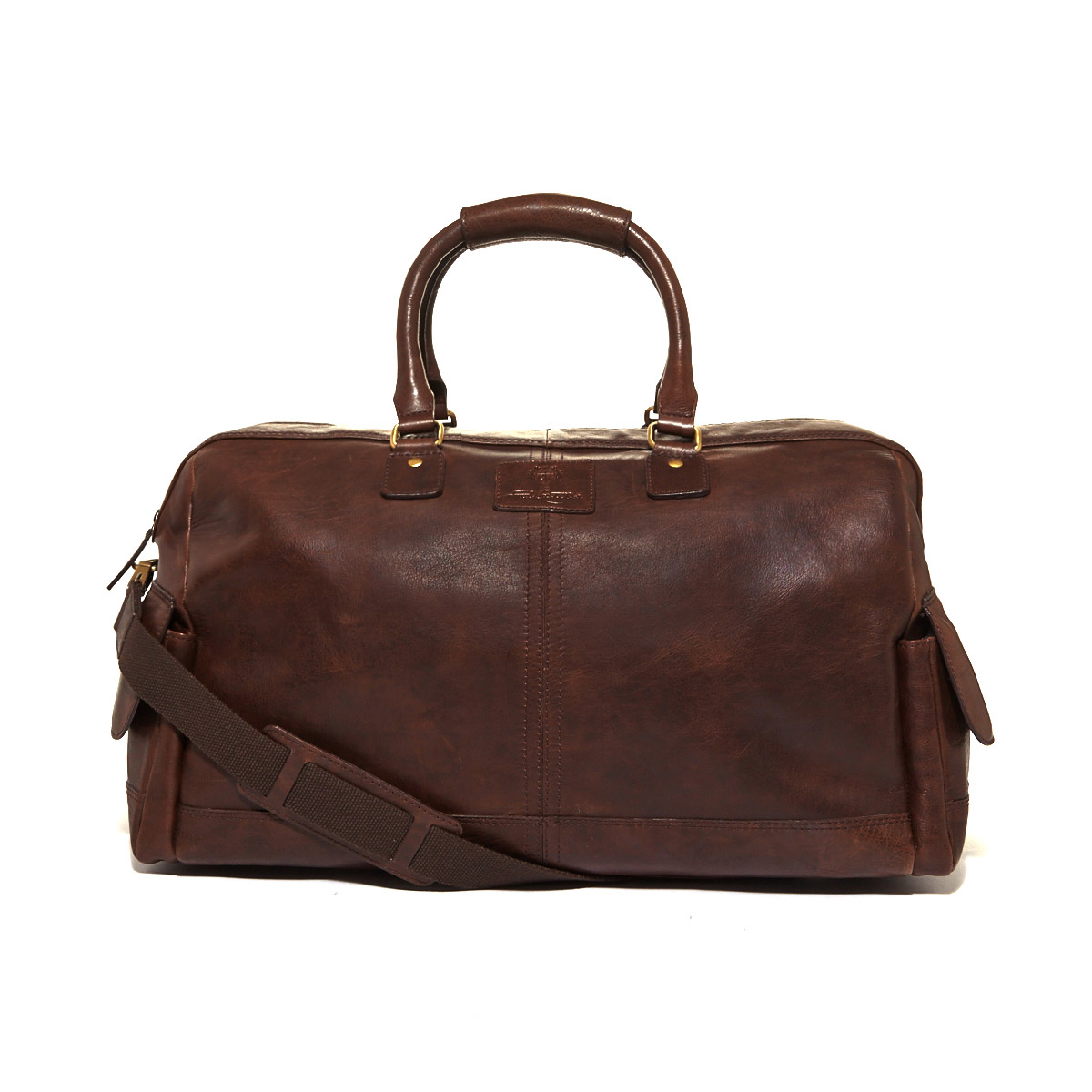 Dunnes Stores | Brown Paul Costelloe Living Men Leather Weekend Bag
