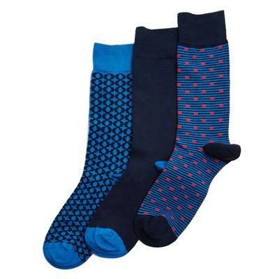 Paul Costelloe Living Men Formal Socks - Pack Of 3 thumbnail